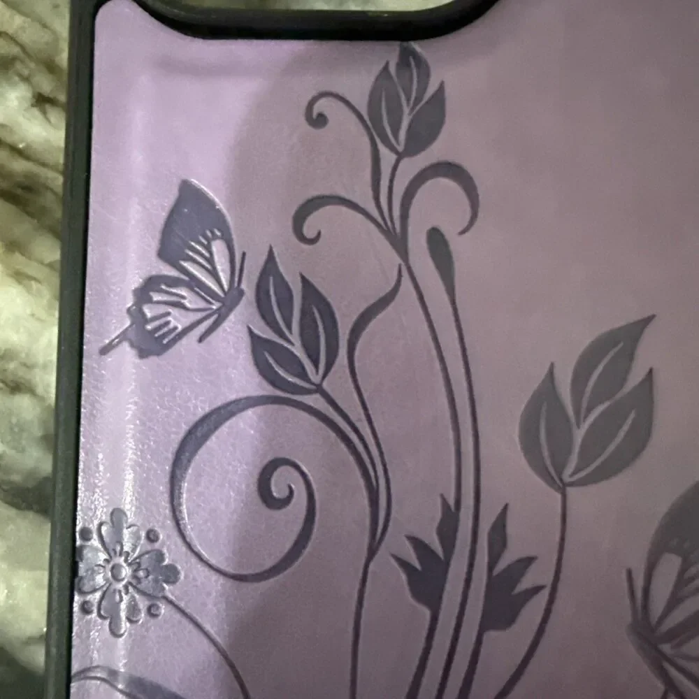 Apple Iphone Case Purple 15 Pro Max Measures ~ 6.25in X 3in Plz Read Description
